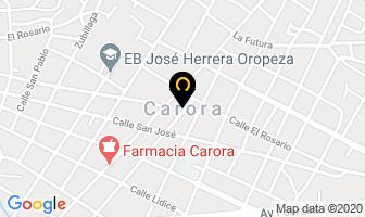 Mapa de Inversiones Hfm en Carora