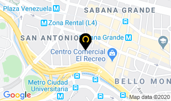 Mapa de Inversiones J.a.n.s,c.a en Caracas