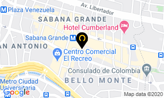 Mapa de Inversiones Keval, C.a. en Caracas