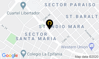 Mapa de Inversiones Mh en Maracaibo