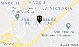 Mapa de Inversiones Miryamvale en Maturín