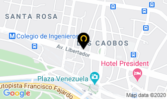 Mapa de Inversiones Olympus en Caracas