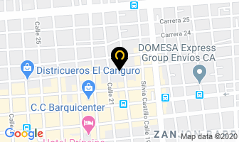 Mapa de Inversiones Precision Car's C.a. en Barquisimeto