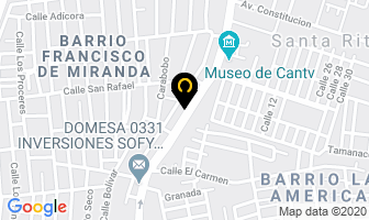 Mapa de Inversiones Rogelio Pimentel en Maracay