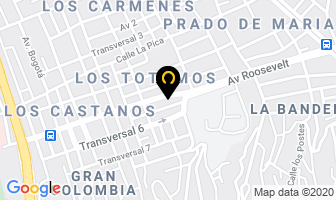 Mapa de Inversiones Segucon, C.a. en Caracas