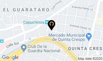 Mapa de Inversiones Soriani en Caracas
