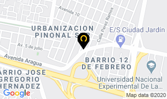 Mapa de Inversiones Y Suministros Ajpg,c.a. en Maracay