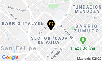 Mapa de Inversiones Yeli en San Felipe