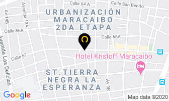 Mapa de Invesiones Irazu C.a en Maracaibo