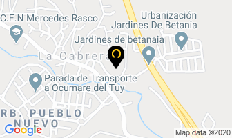 Mapa de Irwin Romero en Ocumare del Tuy