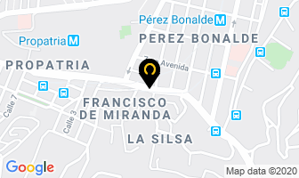 Mapa de Isla Print Express en Caracas