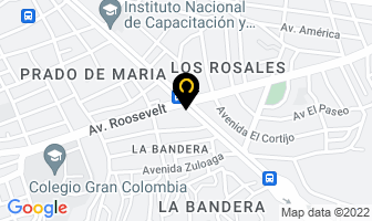 Mapa de Isramca en Caracas
