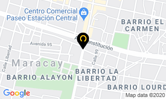 Mapa de Ja Inversiones Nature's Sunshine en Maracay