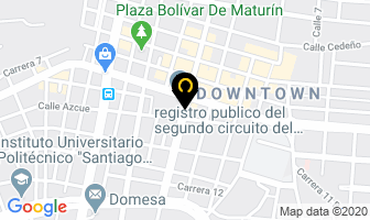Mapa de Janett C.a en Maturín