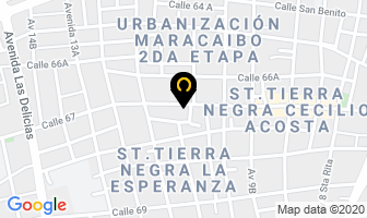 Mapa de Jardin El Camoruco, C.a. en Maracaibo