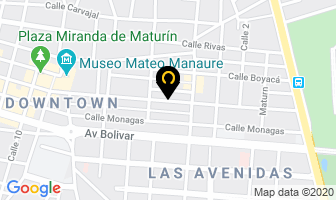 Mapa de Jean Electronic, C.a en Maturín