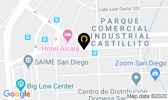 Mapa de J.j.f. Diesel, C.a. en San Diego