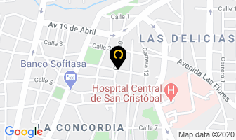 Mapa de Jota A Electrorepuestos C.a en San Cristóbal