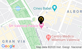 Mapa de Justina Valera en Valencia