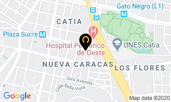 Mapa de Kitchen Fair Express en Caracas