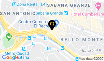 Mapa de L - Jeans en Caracas