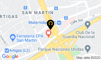 Mapa de La Baratera C,a. en Caracas