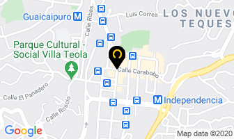 Mapa de La Cajita De Cristal, C.a. en Los Teques