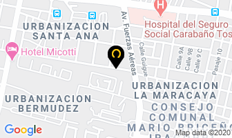 Mapa de La Casa De Las Pastillas, C.a. en Maracay