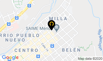 Mapa de La Casa De Los Guantes en Mérida