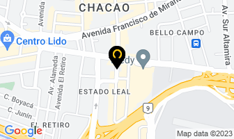 Mapa de La Casa Del Granitero C.a en Caracas