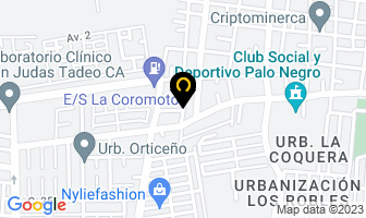 Mapa de La Casa Del Tornillo Df en Palo Negro