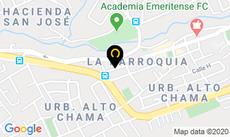 Mapa de La Casa Del Turista en Mérida
