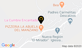 Mapa de La Cumbre Encantada en Iribarren