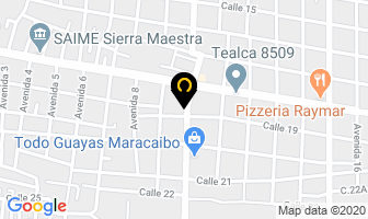 Mapa de La Fiesta Inversiones, C.a. en Maracaibo