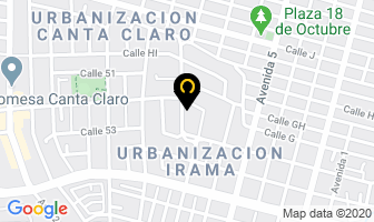 Mapa de La Gran Chicha Norte en Maracaibo