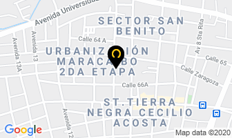 Mapa de La Pagina Web en Maracaibo