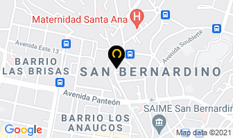 Mapa de La Pantera Electronica en Caracas