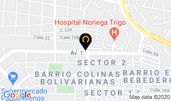 Mapa de La Reposteria , C.a en San Francisco de Asís