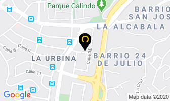 Mapa de La Urbina, Norte en Caracas