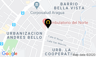 Mapa de Laboratorio Clinico Elimar en Maracay