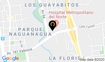 Mapa de Laboratorio Clìnico Galeno C.a. en Valencia