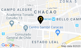 Mapa de Laboratorio Geminis C.a. en Chacao