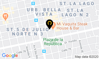 Mapa de Laboratorio Izerh en Maracaibo