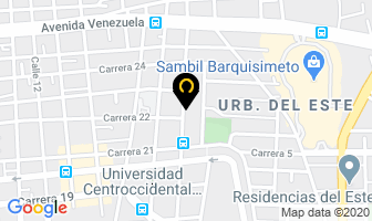 Mapa de Laboratorio Moran en Barquisimeto