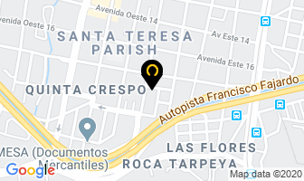 Mapa de Laboratorios Vargas S.a. en Caracas