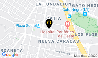 Mapa de Lacteos Flor Decatia, C.a en Caracas