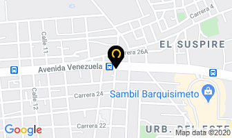 Mapa de Las Canchitas en Barquisimeto