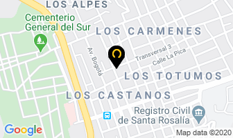 Mapa de Latoneria Y Pintura Crower, C.a. en Caracas