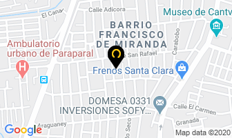 Mapa de Lefevres Asesores en Maracay
