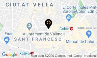 Mapa de Leidyn Rojas Asesor en Valencia